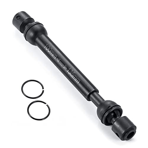 AFCAHEH Stahl Heavy Duty Antriebswelle Zentrum Übertragung Welle for 1/10 RC Crawler Axial SCX10 90046 AXI03007 TRX4 TRX6 VS4-10(100-135mm) von AFCAHEH