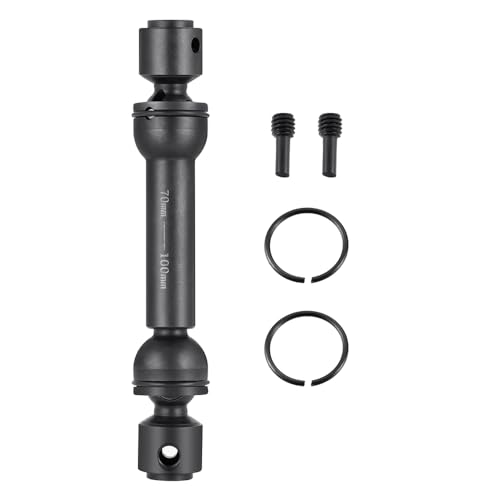 AFCAHEH Stahl Heavy Duty Antriebswelle Zentrum Übertragung Welle for 1/10 RC Crawler Axial SCX10 90046 AXI03007 TRX4 TRX6 VS4-10(70-100mm) von AFCAHEH