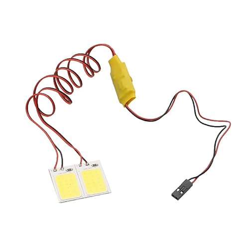 AFCAHEH Strobe-Blinklicht, Dual-Blitz, wasserdichte DIY-Lampe, 12-V-Stromversorgung, Navigationslicht for RC-Auto/Boot/Flugzeugzubehör(Strobe 4.8-6V) von AFCAHEH
