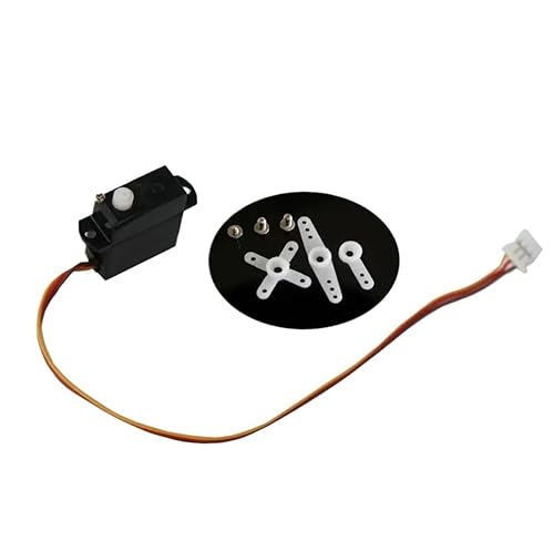 AFCAHEH UAngel 1,7 g Niederspannungs-Mikro-Digital-Servo, Mini-JST-Anschluss for RC-Flugzeuge, Autos, LKWs, Hubschrauber, Boote, Spielzeugmodelle ist etwas Besonderes(1.25mm Plug) von AFCAHEH