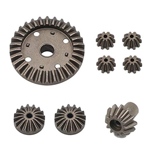 AFCAHEH Upgrade-Metallgetriebe 30T 24T 12T Differentialantriebsräder 0011/0012/0013/0014 for Wlt-oys 12428 12429 RC-Autoersatzteile(8pcs) von AFCAHEH