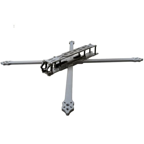 AFCAHEH XL10 V6 10'' 420 mm Radstand, superlange Reichweite, HD True-X Carbonrahmen-Kit for O3 Air Unit, CADDX Vista HD VTX, iFlight RC-Drohne(NO Print) von AFCAHEH