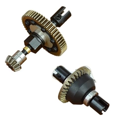 AFCAHEH for JLB Racing Cheetah 1/10 Brushless for RC-Auto-Ersatzteile Metallgetriebe Heckantrieb EA1058 Differential EA1057(EA1058) von AFCAHEH