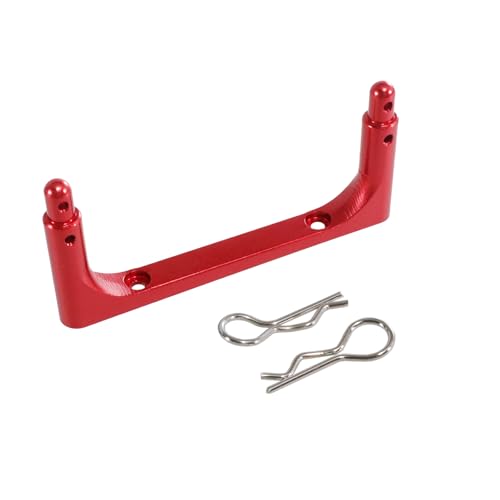 AFCAHEH for MJX Hyper Go 14301 14302 14303 1/14RC Auto Metall Front Shell Säule Körper Feste Säule Verbesserte Teile und Zubehör(Rood) von AFCAHEH