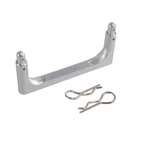 AFCAHEH for MJX Hyper Go 14301 14302 14303 1/14RC Auto Metall Front Shell Säule Körper Feste Säule Verbesserte Teile und Zubehör(Silver) von AFCAHEH