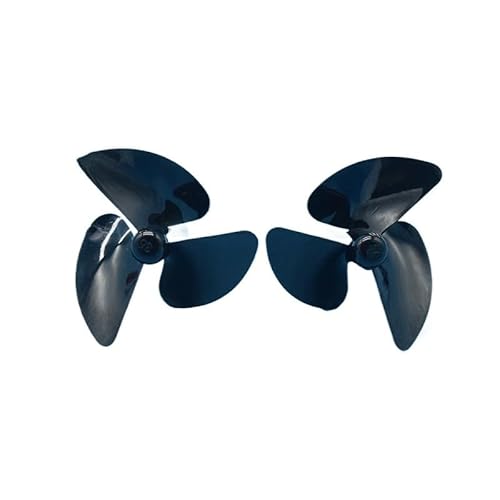 AFCAHEH for RC-Köderboot, 35 mm, 3-Blatt-Propeller, Unterwasserstrahlruder, Hochgeschwindigkeitspropeller for Motorwelle, 2,3 mm, Motorpropeller, angetrieben(Zwart) von AFCAHEH