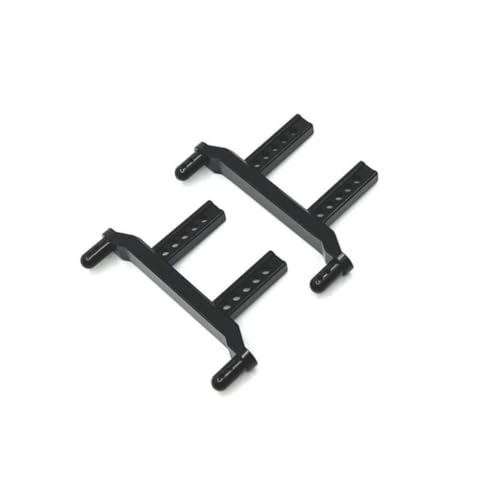 AFCAHEH for SCY 16101 16102 16103 RC Auto Upgrade Teile Shell Mount Rear Hub Carrier Stoßdämpfer Turm Rear Lower Arm Rear Upper Arm(Black Shell Mount) von AFCAHEH