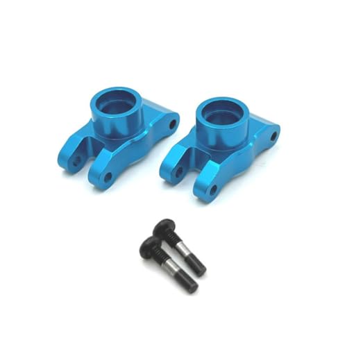 AFCAHEH for SCY 16101 16102 16103 RC Auto Upgrade Teile Shell Mount Rear Hub Carrier Stoßdämpfer Turm Rear Lower Arm Rear Upper Arm(Blue Hub Carrier) von AFCAHEH