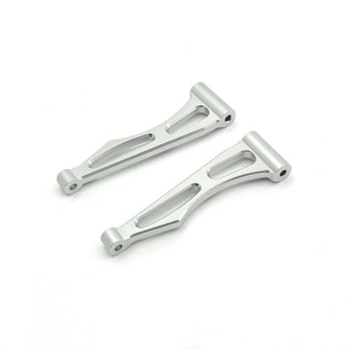 AFCAHEH for SCY 16101 16102 16103 RC Auto Upgrade Teile Shell Mount Rear Hub Carrier Stoßdämpfer Turm Rear Lower Arm Rear Upper Arm(Silver Upper arm) von AFCAHEH