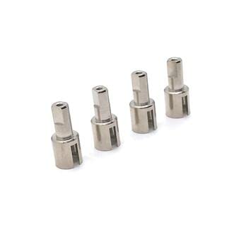 AFCAHEH for WLt-oys 144001 144010 124016 124017 124018 124019 124007 for RC-Auto-Ersatzteile Metall-Upgrade CVD-Hundeknochen-Differentialbecher Achsbecher(Burgundy) von AFCAHEH