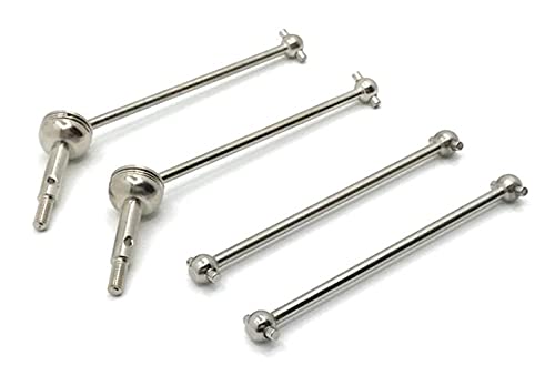 AFCAHEH for WLt-oys 144001 144010 124016 124017 124018 124019 124007 for RC-Auto-Ersatzteile Metall-Upgrade CVD-Hundeknochen-Differentialbecher Achsbecher(Rood) von AFCAHEH