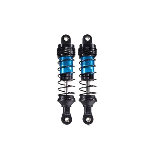 AFCAHEH for Wltoys 144001-02 144010 124007 124008 124016 124018 124019 Metall Stoßdämpfer Öl Dämpfer RC Auto Upgrade Teile Zugriffs(Blue Front) von AFCAHEH