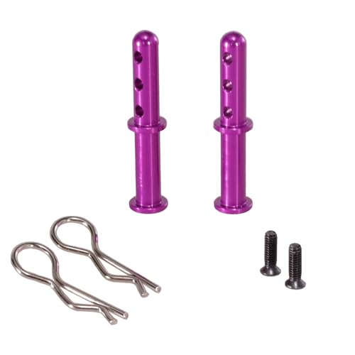 AFCAHEH for Wltoys 144001 144010 144016 124016 124017 124018 124019 RIaarIo Metall Gövde Montaj Sonrası Kabuk Sütun(Purple) von AFCAHEH