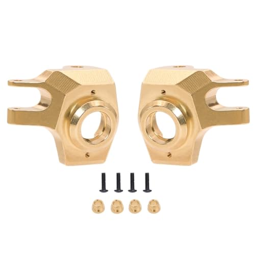 AR44 Achse Messing Differential Abdeckung Achsschenkel C-Hub Link Halterungen Gegengewicht for 1/10 AXIAL SCX10 II 90046 Upgrade Teile(A) von AFCAHEH