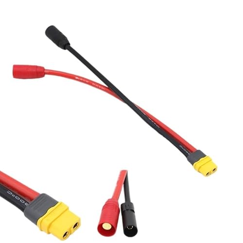 Amass EC5 /XT60 /XT90S Buchse auf XT150 / AS150 Stecker/Buchse Adapterstecker 10AWG 15CM Kabel for Rc Batterie Rc Drone(XT60 to AS150 20CM) von AFCAHEH