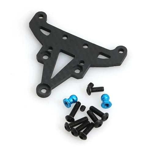 Carbon Fiber Vorder- und Hinterrad-Getriebehalterung Getriebegehäusehalter for Tamiya XV01 1/10 RC-Auto-Upgrade-Teile Zubehör(Front) von AFCAHEH