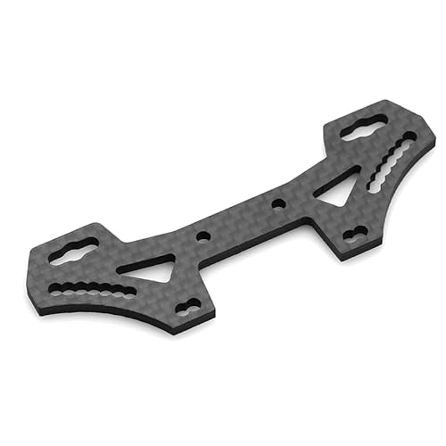 Carbon Fiber Zweite Boden Bord Platte Batterie Platte for Tamiya TT02 TT02B TT-02 TT-02B 1/10 RC Auto Upgrade Teile Zubehör(Second Layer Board) von AFCAHEH