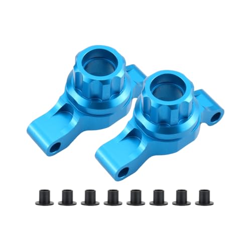 Metall Front Steering Cups Hinterachse Cups for 1/10 Tamiya TT02 TT-02 RC Auto Upgrade Teile(Rear) von AFCAHEH