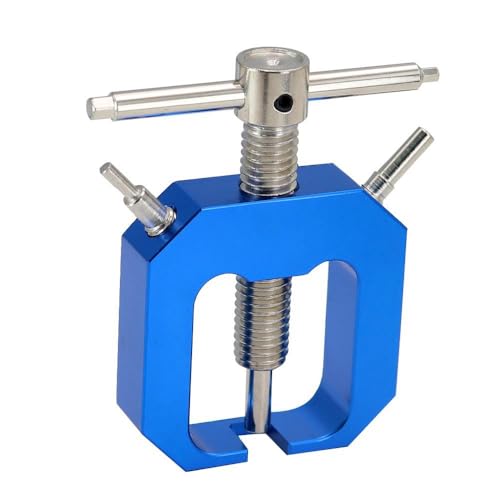 Zahnextraktor Ritzelabzieher Motorgetriebeextraktor Mini 4WD Werkzeuge for RC Tamiya Mini 4WD Auto DIY(Blauw) von AFCAHEH