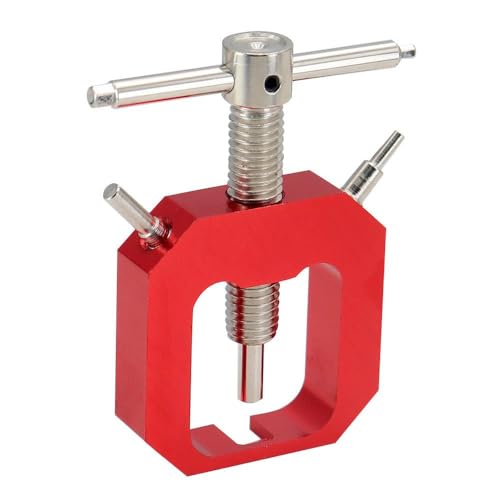 Zahnextraktor Ritzelabzieher Motorgetriebeextraktor Mini 4WD Werkzeuge for RC Tamiya Mini 4WD Auto DIY(Rood) von AFCAHEH