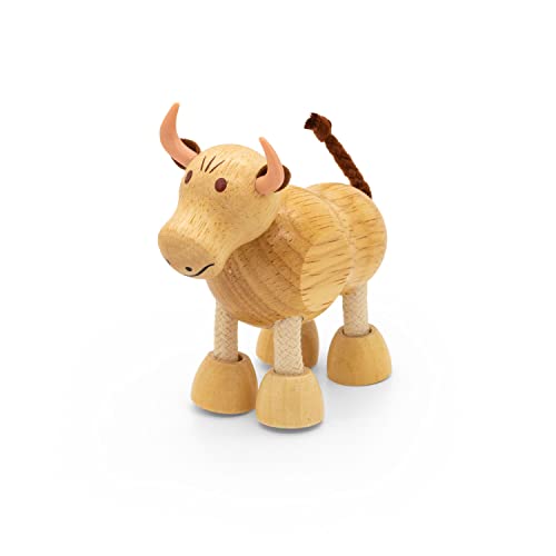 AFH Holztiere für den Bauernhof und Zoo Ausführung Stier AFH Holztiere für den Bauernhof und Zoo Ausführung Stier von AFH Webshop
