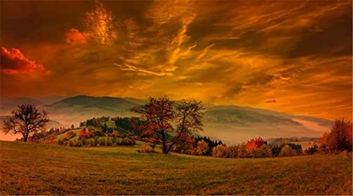 100-teiliges Puzzle, Lernpuzzle, Familienspiel, schönes Grasland, Geschenk für Erwachsene und Kinder, 70 x 50 cm von AFHMZ