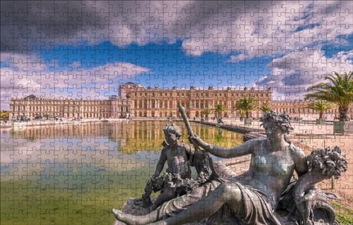 1000-Teile-Puzzle – Erwachsene und Kinder ab 6 Jahren – Hochwertiges Puzzle – Frankreich, Paris, Schloss Versailles, 38 x 26 cm von AFHMZ