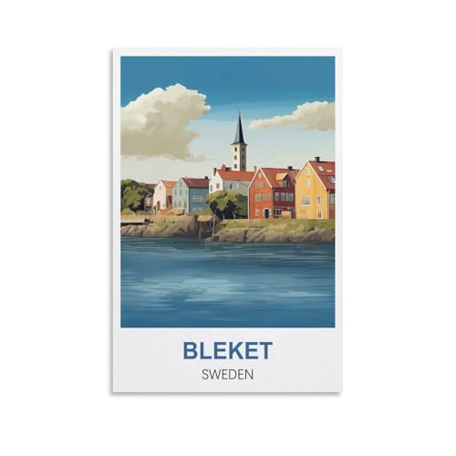 1000-teilige Puzzles, Bleket Sweden 1000-teilige Puzzles für Erwachsene – Anspruchsvolles Denkspiel für Erwachsene, 38 x 26 cm von AFHMZ