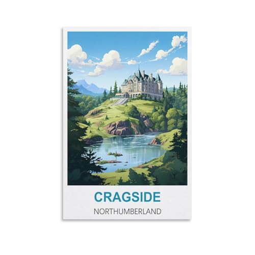 1000-teilige Puzzles, Cragside Northumberland Poster Puzzles 1000 Teile für Erwachsene Malpuzzle 1000 Teile DIY Anspruchsvolle Puzzles für Erwachsene 70x50cm 1000-teilige Puzzles, Cragside Northumberland Poster Puzzles 1000 Teile für Erwachsene Malpuzzle 1000 Teile DIY Anspruchsvolle Puzzles für Erwachsene 70x50cm von AFHMZ