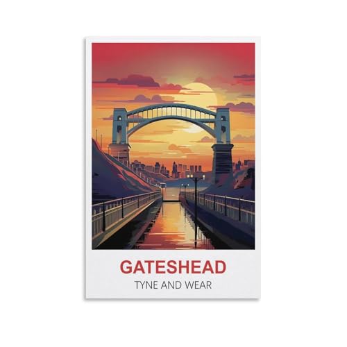 1000-teilige Puzzles, Gateshead Tyne and Wear Puzzles 1000 Teile für Erwachsene Malpuzzle 1000 Teile DIY Anspruchsvolle Puzzles für Erwachsene 52 x 38 cm 1000-teilige Puzzles, Gateshead Tyne and Wear Puzzles 1000 Teile für Erwachsene Malpuzzle 1000 Teile DIY Anspruchsvolle Puzzles für Erwachsene 52 x 38 cm von AFHMZ