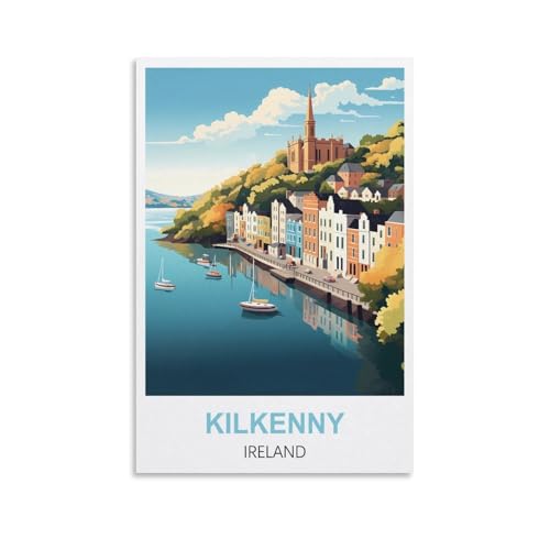 1000-teilige Puzzles, Kilkenny, Irland-Poster, Puzzles 1000 Teile für Erwachsene, Malpuzzle 1000 Teile, anspruchsvolle DIY-Puzzles für Erwachsene, 70 x 50 cm 1000-teilige Puzzles, Kilkenny, Irland-Poster, Puzzles 1000 Teile für Erwachsene, Malpuzzle 1000 Teile, anspruchsvolle DIY-Puzzles für Erwachsene, 70 x 50 cm von AFHMZ