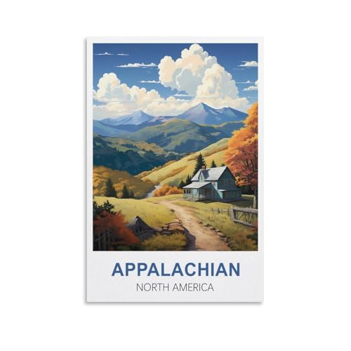 1000-teiliges Puzzle, Appalachen-Nordamerika-Puzzle, 1000-teiliges Holzpuzzle, Lernspielzeug für Erwachsene und Kinder, Familien-Dekompressionsspiel, 52 x 38 cm 1000-teiliges Puzzle, Appalachen-Nordamerika-Puzzle, 1000-teiliges Holzpuzzle, Lernspielzeug für Erwachsene und Kinder, Familien-Dekompressionsspiel, 52 x 38 cm von AFHMZ