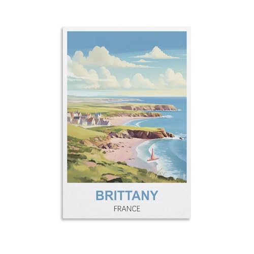 1000-teiliges Puzzle, Bretagne, Frankreich, Poster-Puzzle, 1000 Teile, Papierpuzzle, Lernspielzeug für Erwachsene und Kinder, Familien-Dekompressionsspiel, 70 x 50 cm 1000-teiliges Puzzle, Bretagne, Frankreich, Poster-Puzzle, 1000 Teile, Papierpuzzle, Lernspielzeug für Erwachsene und Kinder, Familien-Dekompressionsspiel, 70 x 50 cm von AFHMZ