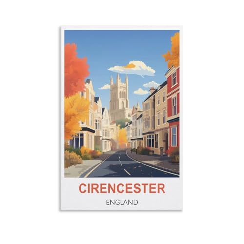1000-teiliges Puzzle, Cirencester England Poster Puzzle 1000-teiliges Holzpuzzle Lernspielzeug für Erwachsene und Kinder Familien-Dekompressionsspiel 38 x 26 cm 1000-teiliges Puzzle, Cirencester England Poster Puzzle 1000-teiliges Holzpuzzle Lernspielzeug für Erwachsene und Kinder Familien-Dekompressionsspiel 38 x 26 cm von AFHMZ
