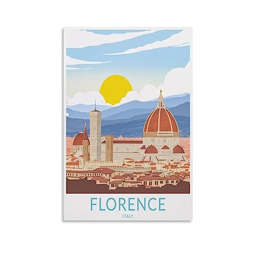 1000-teiliges Puzzle, Florenz, Italien, Berg, 1000-teiliges Puzzle für Erwachsene – anspruchsvolles Denksport-Puzzle für Erwachsene, 70 x 50 cm von AFHMZ