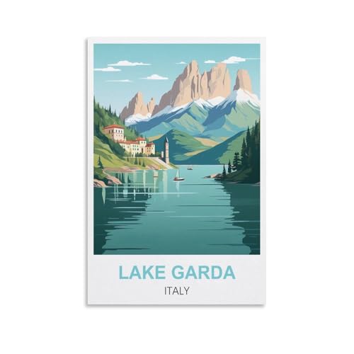 1000-teiliges Puzzle, Gardasee, Italien, Poster-Puzzle, 1000-teiliges Holzpuzzle, Lernspielzeug für Erwachsene und Kinder, Familien-Dekompressionsspiel, 52 x 38 cm 1000-teiliges Puzzle, Gardasee, Italien, Poster-Puzzle, 1000-teiliges Holzpuzzle, Lernspielzeug für Erwachsene und Kinder, Familien-Dekompressionsspiel, 52 x 38 cm von AFHMZ