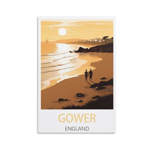 1000-teiliges Puzzle, Gower England Poster, anspruchsvolles, schwieriges Puzzle, Lernspiel, Puzzles, Geschenke für Erwachsene, 70 x 50 cm 1000-teiliges Puzzle, Gower England Poster, anspruchsvolles, schwieriges Puzzle, Lernspiel, Puzzles, Geschenke für Erwachsene, 70 x 50 cm von AFHMZ