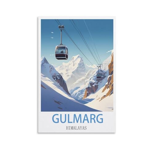 1000-teiliges Puzzle, Gulmarg-Himalaya-Poster für Kinder und Erwachsene, personalisiertes Puzzle-Spiel zum Zusammenbauen, 70 x 50 cm 1000-teiliges Puzzle, Gulmarg-Himalaya-Poster für Kinder und Erwachsene, personalisiertes Puzzle-Spiel zum Zusammenbauen, 70 x 50 cm von AFHMZ