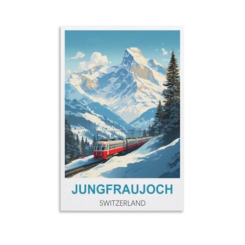 1000-teiliges Puzzle, Jungfraujoch, Schweiz, Puzzle, 1000-teiliges Holzpuzzle, Lernspielzeug für Erwachsene und Kinder, Familien-Dekompressionsspiel, 52 x 38 cm 1000-teiliges Puzzle, Jungfraujoch, Schweiz, Puzzle, 1000-teiliges Holzpuzzle, Lernspielzeug für Erwachsene und Kinder, Familien-Dekompressionsspiel, 52 x 38 cm von AFHMZ