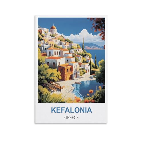 1000-teiliges Puzzle, Kefalonia, Griechenland, anspruchsvolle Puzzles, Puzzlespiel für die ganze Frau, Geschenke für Männer, 70 x 50 cm von AFHMZ