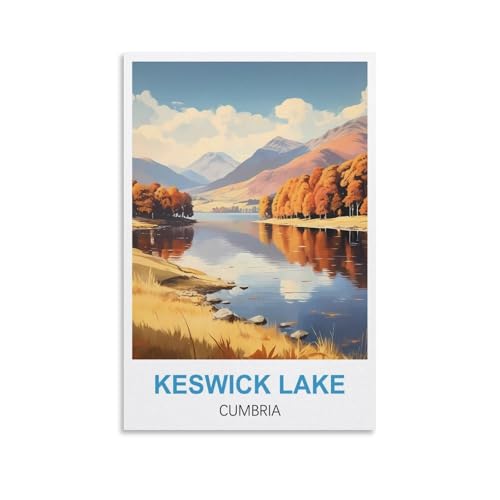 1000-teiliges Puzzle, Keswick Lake Cumbria Puzzle, 1000-teiliges Holzpuzzle, Lernspielzeug für Erwachsene und Kinder, Familien-Dekompressionsspiel, 70 x 50 cm 1000-teiliges Puzzle, Keswick Lake Cumbria Puzzle, 1000-teiliges Holzpuzzle, Lernspielzeug für Erwachsene und Kinder, Familien-Dekompressionsspiel, 70 x 50 cm von AFHMZ