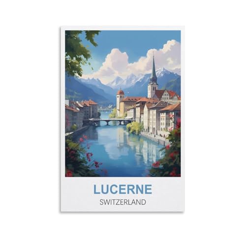 1000-teiliges Puzzle, Luzern, Schweiz, für Kinder und Erwachsene, personalisiertes Puzzle-Spiel zum Zusammensetzen, 70 x 50 cm 1000-teiliges Puzzle, Luzern, Schweiz, für Kinder und Erwachsene, personalisiertes Puzzle-Spiel zum Zusammensetzen, 70 x 50 cm von AFHMZ