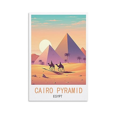 1000-teiliges Puzzle, Pyramiden von Kairo, Ägypten, für Kinder und Erwachsene, personalisiertes Puzzle-Spiel zum Zusammenbauen, 70 x 50 cm von AFHMZ