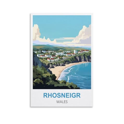 1000-teiliges Puzzle, Rhosneigr Wales für Kinder und Erwachsene, personalisiertes Puzzle-Spiel zum Zusammensetzen, 70 x 50 cm von AFHMZ