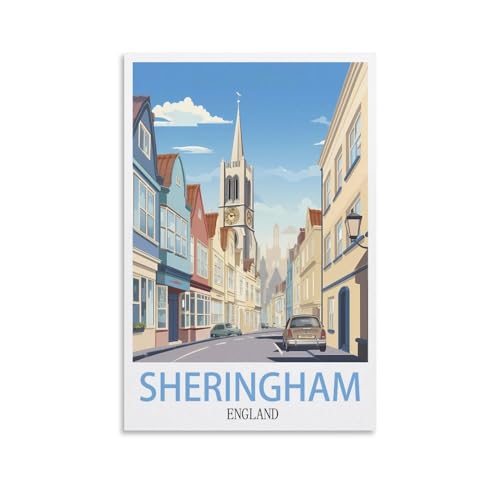 1000-teiliges Puzzle, Sheringham England-Poster für Kinder und Erwachsene, personalisiertes Puzzle-Spiel zum Zusammenbauen, 70 x 50 cm 1000-teiliges Puzzle, Sheringham England-Poster für Kinder und Erwachsene, personalisiertes Puzzle-Spiel zum Zusammenbauen, 70 x 50 cm von AFHMZ