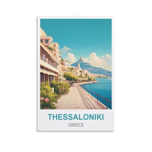 1000-teiliges Puzzle, Thessaloniki, Griechenland für Kinder und Erwachsene, personalisiertes Puzzle-Spiel zum Zusammensetzen, 70 x 50 cm von AFHMZ