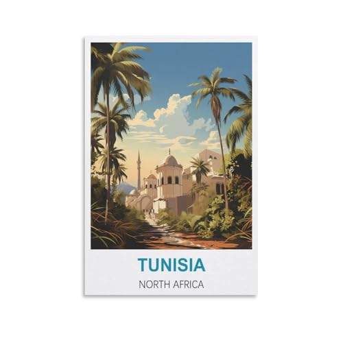 1000-teiliges Puzzle, Tunesien-Nordafrika-Poster für Kinder und Erwachsene, personalisiertes Puzzle-Spiel zum Zusammenbauen, 70 x 50 cm 1000-teiliges Puzzle, Tunesien-Nordafrika-Poster für Kinder und Erwachsene, personalisiertes Puzzle-Spiel zum Zusammenbauen, 70 x 50 cm von AFHMZ