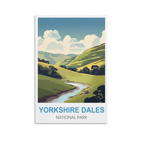 1000-teiliges Puzzle, Yorkshire Dales National Park, England, 1000-teiliges Puzzle für Erwachsene – anspruchsvolles Denksport-Puzzle für Erwachsene, 38 x 26 cm von AFHMZ