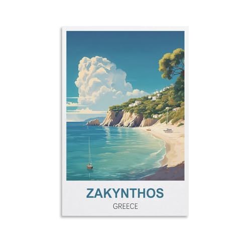 1000-teiliges Puzzle, Zakynthos, Griechenland für Kinder und Erwachsene, personalisiertes Puzzle-Spiel zum Zusammenbauen, 70 x 50 cm von AFHMZ