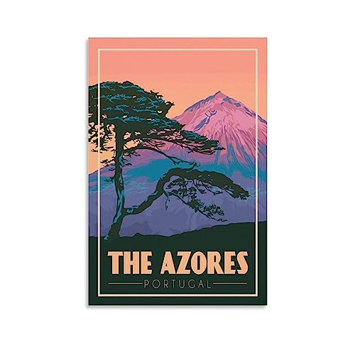 1000-teiliges Puzzle „Azoren, Portugal, Berg“, 1000-teiliges Puzzle für Erwachsene – anspruchsvolles Denksport-Puzzle für Erwachsene, 38 x 26 cm von AFHMZ